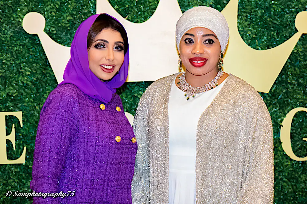 Sheikha Hend with Queen Zaynab of Nigeria